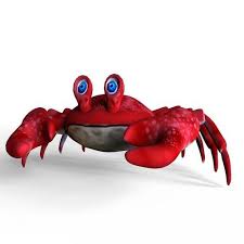 Crab Toon 3d Model 3d Model Crab Cartoon Animals