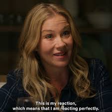 Thanks for telling me to calm down" said no one ever 📺: #DeadToMe