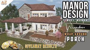 Lifeafter Single Manor Wrap Around Porch Manor Design Tutorial Giveaway Result Youtube