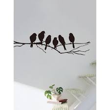 Bird On Tree Branch Painting Bird Tree Branch Wall Sticker Tree Branch Wall Wall Stickers Bird Tree