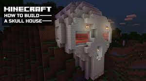 Minecraft: Mountain Skull House Tutorial Easy | How To Build A Skull House  In A Mountain - Youtube