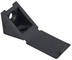 Taquet Equerre Simple En Plastique Gris 22x22x23 Mm Brico Depot