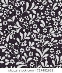 Black And White Elegant White Flower Background Vector Pin On Learn To Embroidery