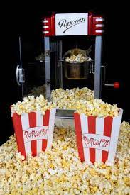 Retro Popcornmaschine Stilsicher Geniessen 10003 Lecker 10003 Salzig 10003suss 10003