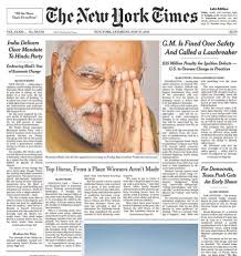 The latest and trending news from singapore, asia and around the world; World Newspaper Front Pages When Narendra Modi Won In 2014 Photogallery