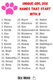 Here we are going to share dog names start with a to z. Dog Names That Start With B For Girl And Boy Dog