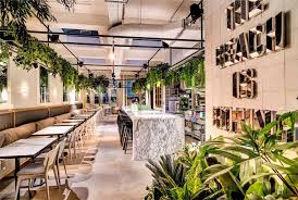 Cafe In Brighton Is Designed To Feel Like A Jungle Coffee Shop Design Cafe Interior Design Restaurant Design
