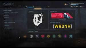 Sub out the imagery with your photos. How To Create Join Regiments In Call Of Duty Warzone Set Up Emblems Callout Cards And Sprays Youtube
