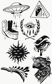 Hunter Macleod Flash Sheet In 2020 Tattoo Flash Sheet Old School Tattoo Designs Tattoo Flash Art