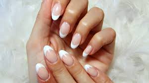 Reverse French Gel Nails With Sculpting Ezflow Gel It Youtube