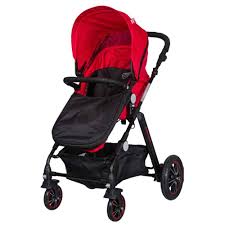 Massimo Ricco P107 Renata Travel Bebek Arabasi Kirmizi Ilke Bebe