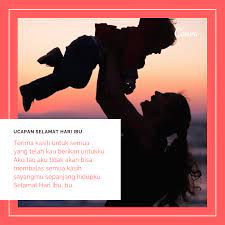 Moga emak kita semua terus kuat dan dipermudahkan urusan di dunia dan di akhirat. Ucapan Selamat Hari Ibu Penuh Cinta Dengan Gambar Canva