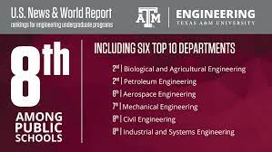 Check spelling or type a new query. Texas A M Engineering Ranked In Top 10 In Latest U S News Rankings Texas A M University Engineering