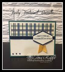 See more ideas about homemade cards, cards, inspirational cards. Masculine Card Truly Tailored Bundle Stampin Studio