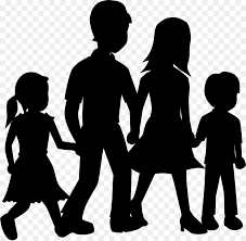 Kids Holding Hands Use this child running silhouette svg for crafts or your graphic design.
