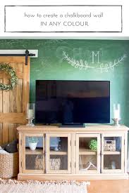 Blackboards or chalkboard walls are very versatile and can be used functionally but also for decorative purposes. How To Paint A Chalkboard Wall In Any Colour Making It In The Mountains