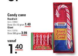 These homemade candy canes taste minty and sweet and will look adorable hanging on your tree and peeking out of stockings. Candy Cane Aanbieding Bij Sligro