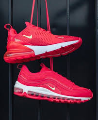 New In Red Heat Nike Air Max 270 97 For All Girls Only Airmax270 Airmax97 Airmaxlove Eve Nike Air Max Nike Air Nike Air Max 97