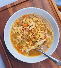 With a whole chicken, a pot, and some water. The Best Homemade Chicken Noodle Soup Instantpot Stovetop Rockin Meals