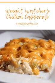 Perfect for lunch or dinner. Chicken Casserole