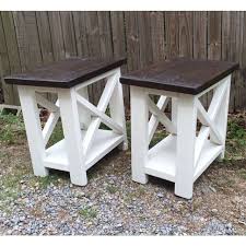 It's a great project for an ambitious beginner and because. Rustic Farmhouse End Table Diy Novocom Top
