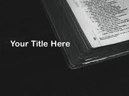 Free Bible Powerpoint Templates Myfreeppt Com