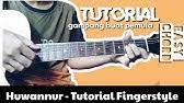 Fingerstyle Guitar Cover Sholawat Huwannur Tutorial Tab Chord Youtube