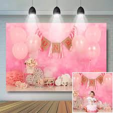 Get it as soon as tue, mar 9. Girls Cake Smash Photography Backdrops Girl 1st Birthday Cake Smash Background Baby Portrait Pink Floral Photo Studio Props Background Aliexpress
