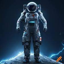 Space suit with boots, futuristic, character design, cinematic lightning,  epic fantasy, hyper realistic, detail 8k --ar 9:16 on Craiyon