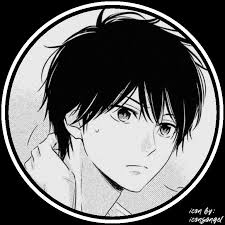 Black And White Anime Boy Icons Pin On Manga Boy Icons