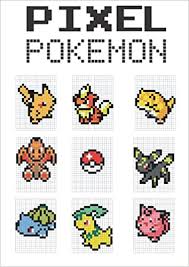 Pokemon challenge art pokemon minecraft pixel art sprites bead patterns crossstitch hama beads art designs loom. Pixel Pokemon French Edition Edition Tcorporation 9798570836969 Amazon Com Books