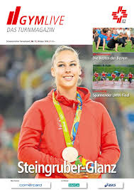Giulia steingruber (born 24 march 1994) is a swiss artistic gymnast. Gymlive 5 2016 By Schweizerischer Turnverband Issuu