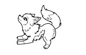 Friendly wolves include wolf mother and cub, baby wolf, stylish wolf, cute baby wolf and the anime wolf. Cute Anime Coloring Pages Wolf Coloring And Drawing