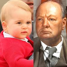 Prince Harry Says Prince George Resembles a Young Winston Churchill