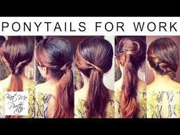 The main benefit of having long hairs is. 5 Quick And Easy Ponytail Hairstyles For School College Work Indian Hairstyles For Medium Long Hair Youtube