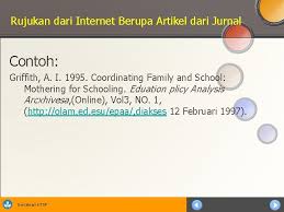 Contoh foonote dan cara penulisan. Rujukan Apa Internet