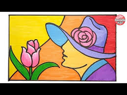 .salah satunya adalah ragam hias ragam hias merupakan bentuk dasar hiasan yang biasanya ragam hias figuratif bisa berbentuk 2 dimensi atau pun 3 dimensi. Menggambar Figuratif Sederhana Youtube