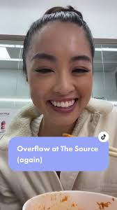 Overflow at The Source, hands down the best Tteokbokki 🔥 #koreanfood