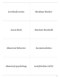 Print Ap Psychology Exam Review Quizlet