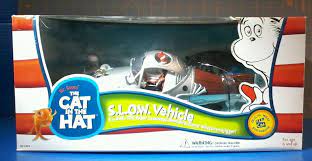 2003 Radioshack Dr Seuss The Cat In The Hat Slow Vehicle Remote Control Rc Car Radioshack Cat Remote Cats Modern Toys