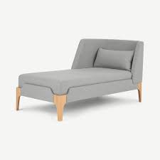 Left and right chaise lounge. Roscoe Left Hand Facing Chaise Longue Cool Grey With Light Leg Armchairsstore Com