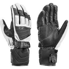 Leki Griffin S Glove Weiß Grau Schwarz Men