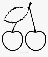 You can use these cherry coloring pages to keep kids engaged for a period of time and let them go crazy with colors. Cherry Coloring Page Line Art Hd Png Download Transparent Png Image Pngitem