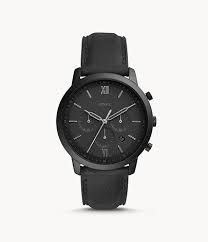 Unser team hat eine riesige auswahl an marken ausführlichst verglichen und wir präsentieren ihnen als leser hier die testergebnisse. Herrenuhr Neutra Chronograph Leder Schwarz Fs5503 Fossil