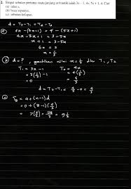 Lat Formatif 1 1 Ms 12 Bab 1 Janjang Aritmertik Tingkatan 5