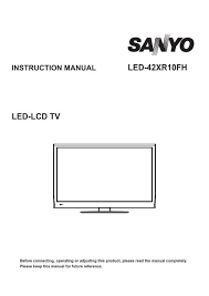 If the receiver powers on without any issues, your external hard drive may need to skyworth tv 4 digit remote control codes 0696 0698 0727 0748 0753 0817 0037 0556 0009 0264. Sanyo Led42xr10fh Product Manual Comparison Com Au