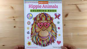 Download Hippie Animals Coloring Book By Thaneeya Mcardle Thaneeya Com