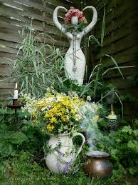 Goddess Altar Witch Garden Wiccan Altar Sacred Garden