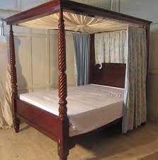 Maybe you would like to learn more about one of these? Victorian Mahogany Four Poster Bed Large Size With Sunburst Canopy At 1stdibs