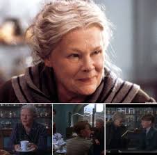 Judi Dench as Armande Voizin in Chocolat 2000. Academy Awards Best  Supporting Actress Nominated.